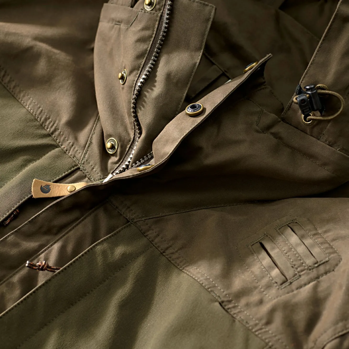 Fjällräven Lappland Hybrid Jacket M Herren (Dark Olive)