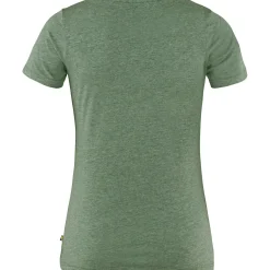 Fjällräven Övik 1960 Logo T-Shirt W Damen (Patina Green)