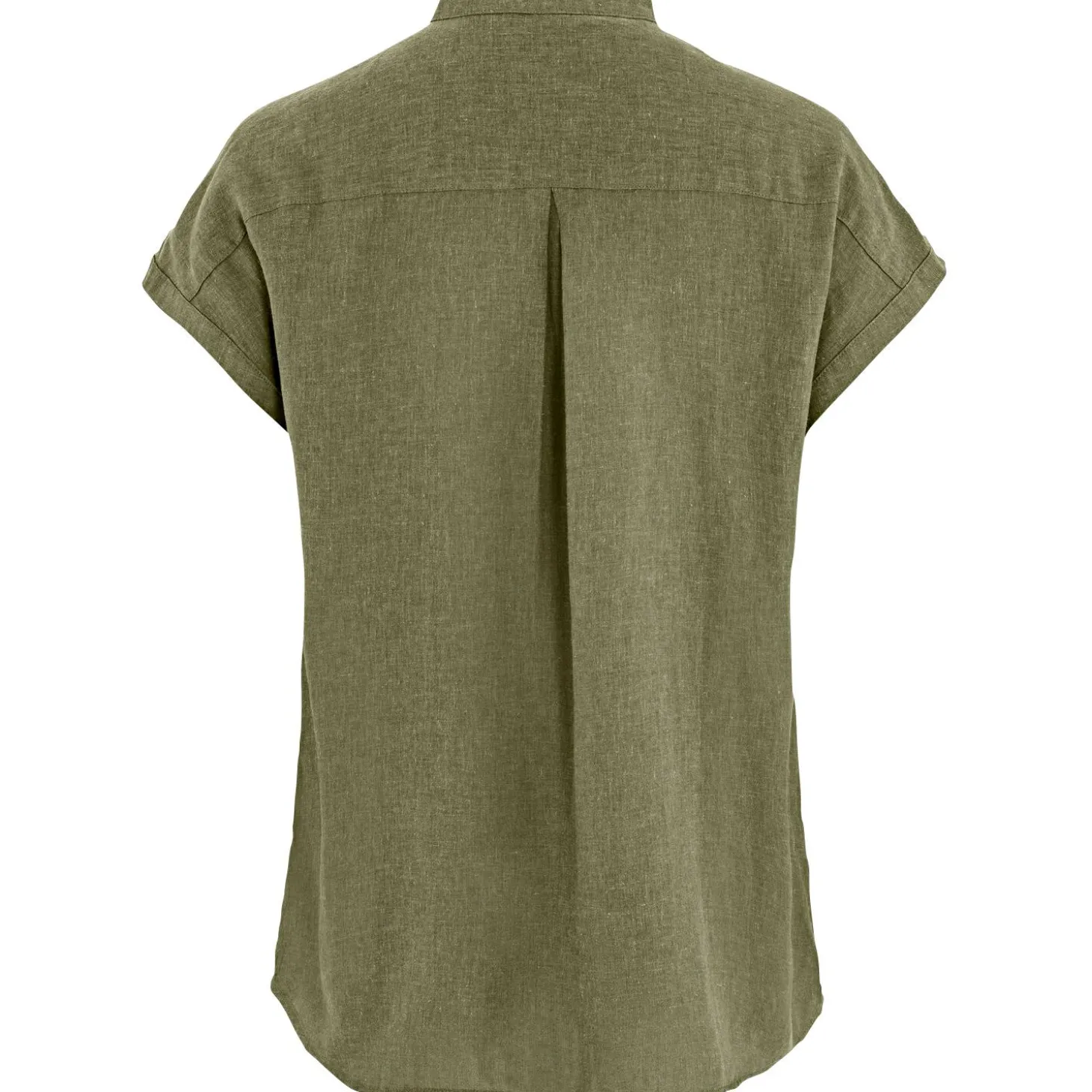 Fjällräven Övik Hemp Shirt SS W Damen (Green)