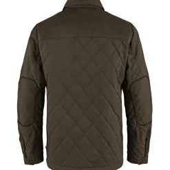Fjällräven Övik Wool Padded Jacket M Herren (Dark Olive)
