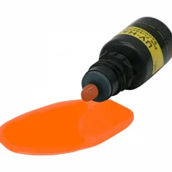 Fliegenbindeharz, Leuchtorange