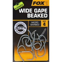 Fox Angelhaken Edges Wide Gape Beaked Hooks X10