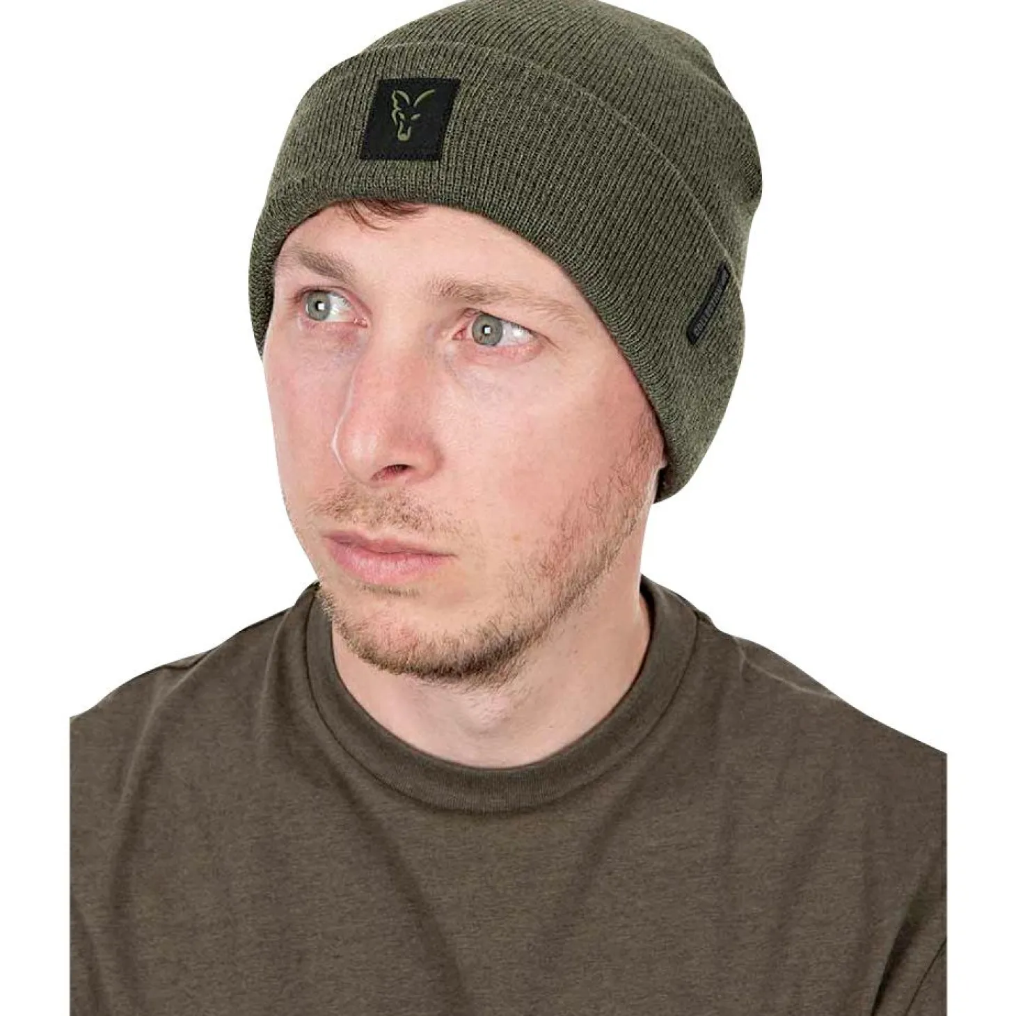 Fox Collection Beanie (Green/Black)