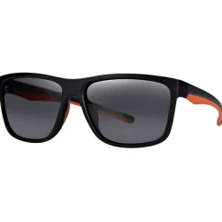 Fox Collection Black & Orange Shades (Grey Lens)