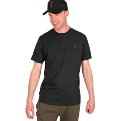 Fox Collection T-Shirt Herren (Black/Orange)