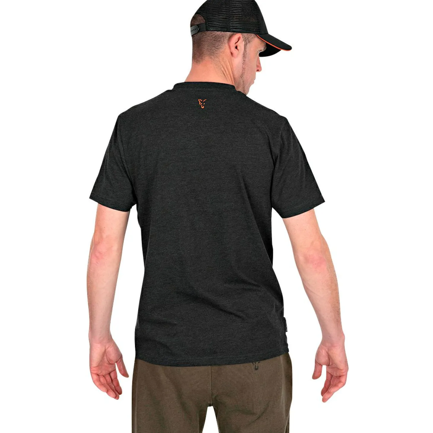 Fox Collection T-Shirt Herren (Black/Orange)