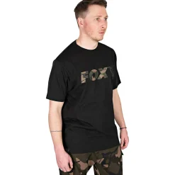 Fox Logo T-Shirt Herren (Black Camo)