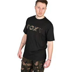 Fox Logo T-Shirt Herren (Black Camo)