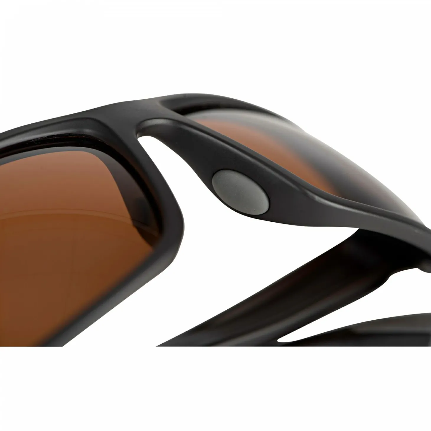 Fox Rage Grey Wrap Mirror Sunglasses (Brown Lens)