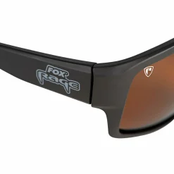 Fox Rage Grey Wrap Mirror Sunglasses (Brown Lens)