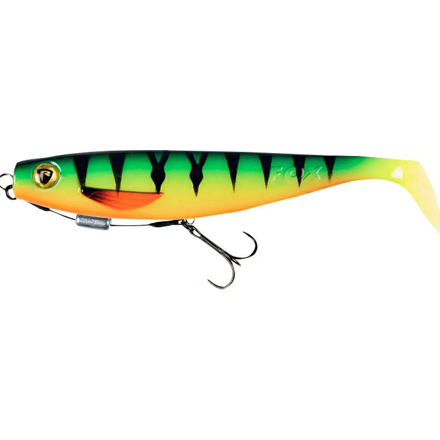 Fox Rage Gummifisch Pro Shad Loaded (UV Firetiger)