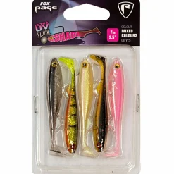Fox Rage Gummifisch Set Slick Shad UV