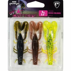 Fox Rage Gummikrebs Set Ultra UV Critter