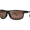Fox Rage Matt Black Wrap Eyewear (Brown Lens)