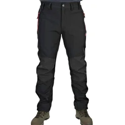 Fox Rage Pro Series Soft Shell Trousers Herren (Grey/Chili Red)