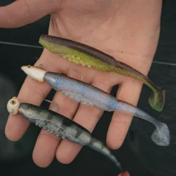 Fox Rage Scent Shad (Green Pumpkin)