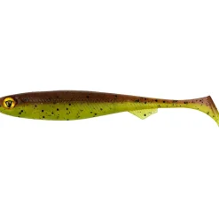 Fox Rage Slick Shad, UV Green Pumpkin