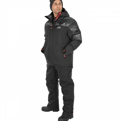 Fox Rage Winter Suit Herren (Black/Camo)