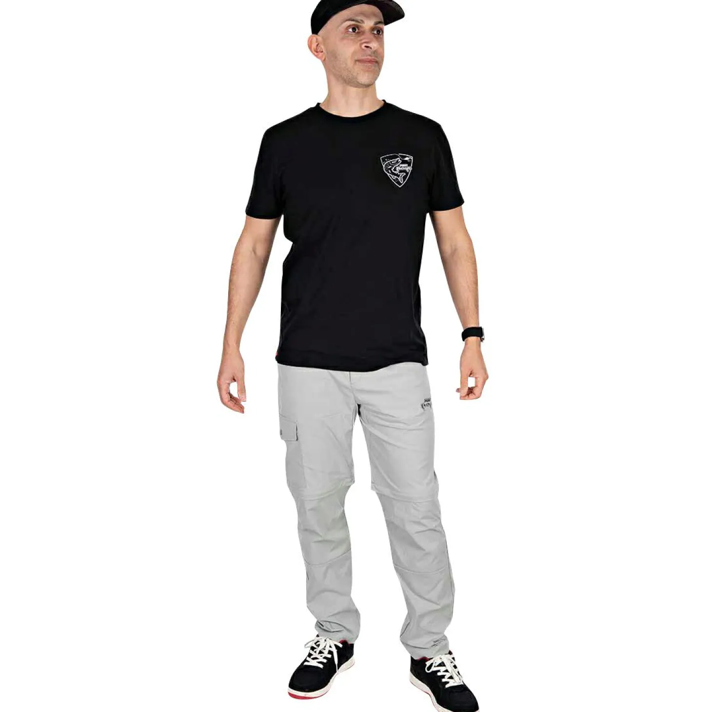 Fox Rage Zip-Off Shorts Herren (Light Grey)