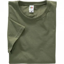 Fruit of the Loom 5er-Set: T-Shirts Herren (Khaki)