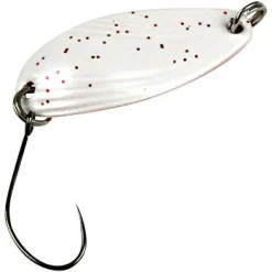 FTM Trout Spoon Break (2,2 g, Weiß gepunktet/Kupfer)