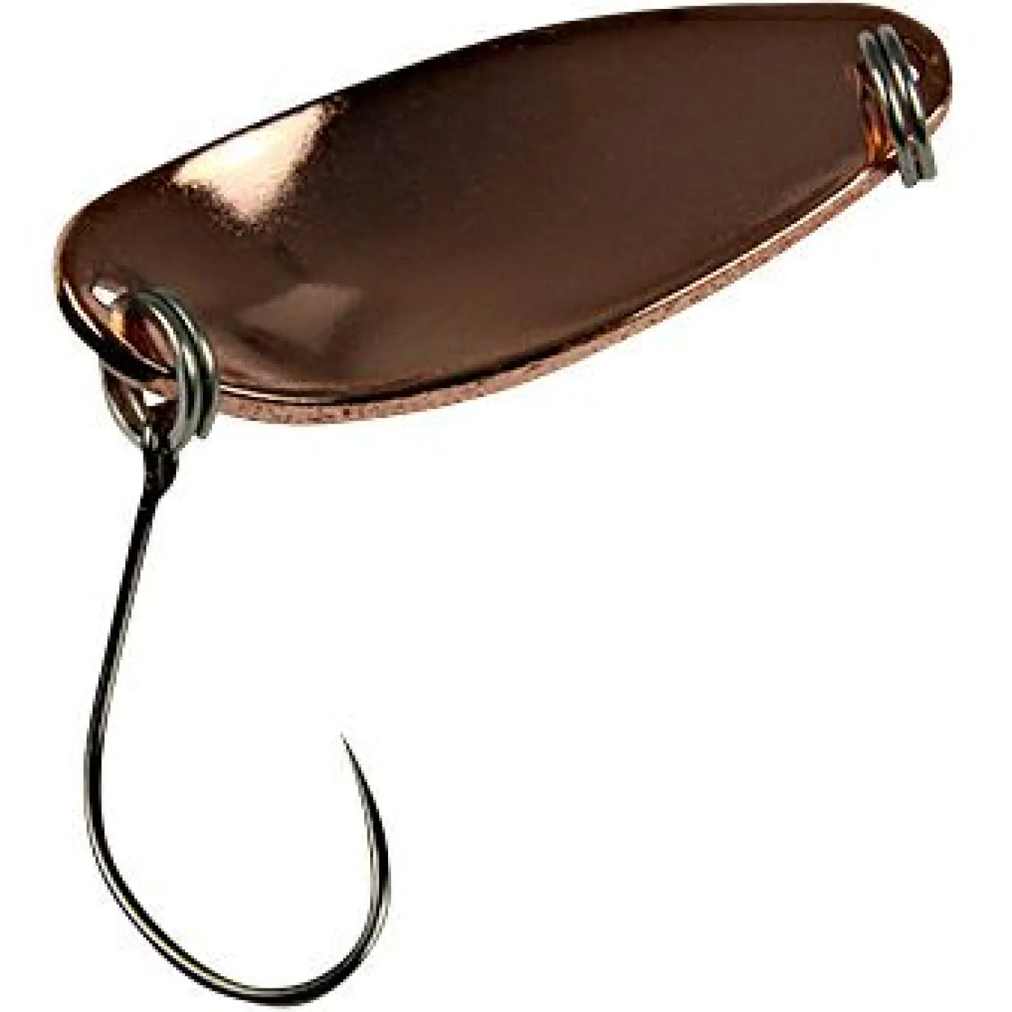 FTM Trout Spoon Break (2,2 g, Weiß gepunktet/Kupfer)