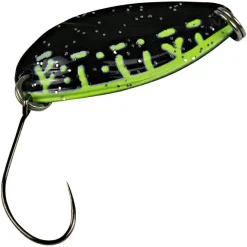 FTM Trout Spoon Break (2,2 g, Schwarz/Gelb UV)