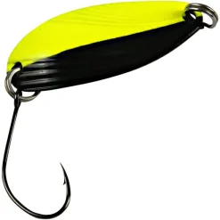 FTM Trout Spoon Break (2,2 g, Schwarz/Gelb UV)