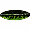 FTM Trout Spoon Fishing Tackle Max Omura Inline (Chartreuse/Schwarz UV)