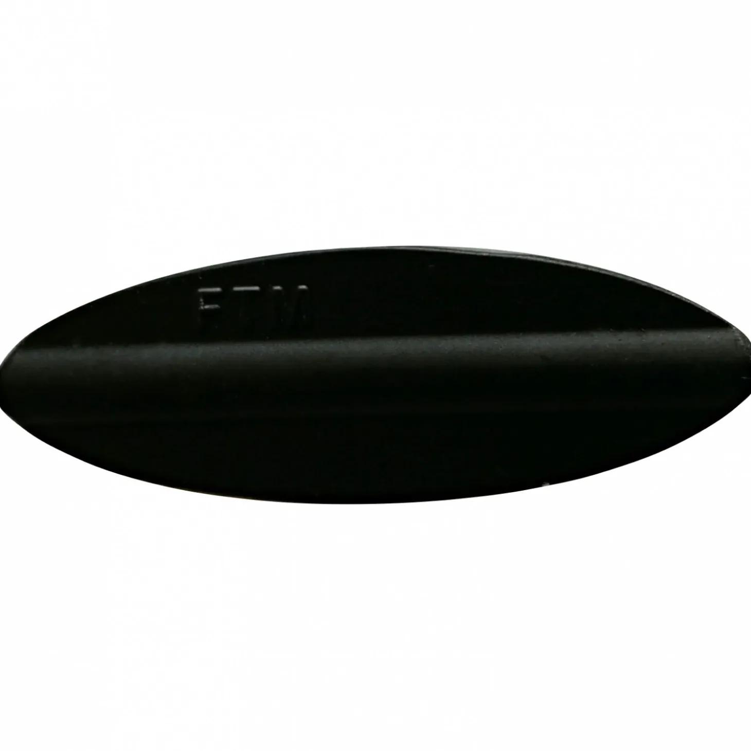 FTM Trout Spoon Fishing Tackle Max Omura Inline (Chartreuse/Schwarz UV)