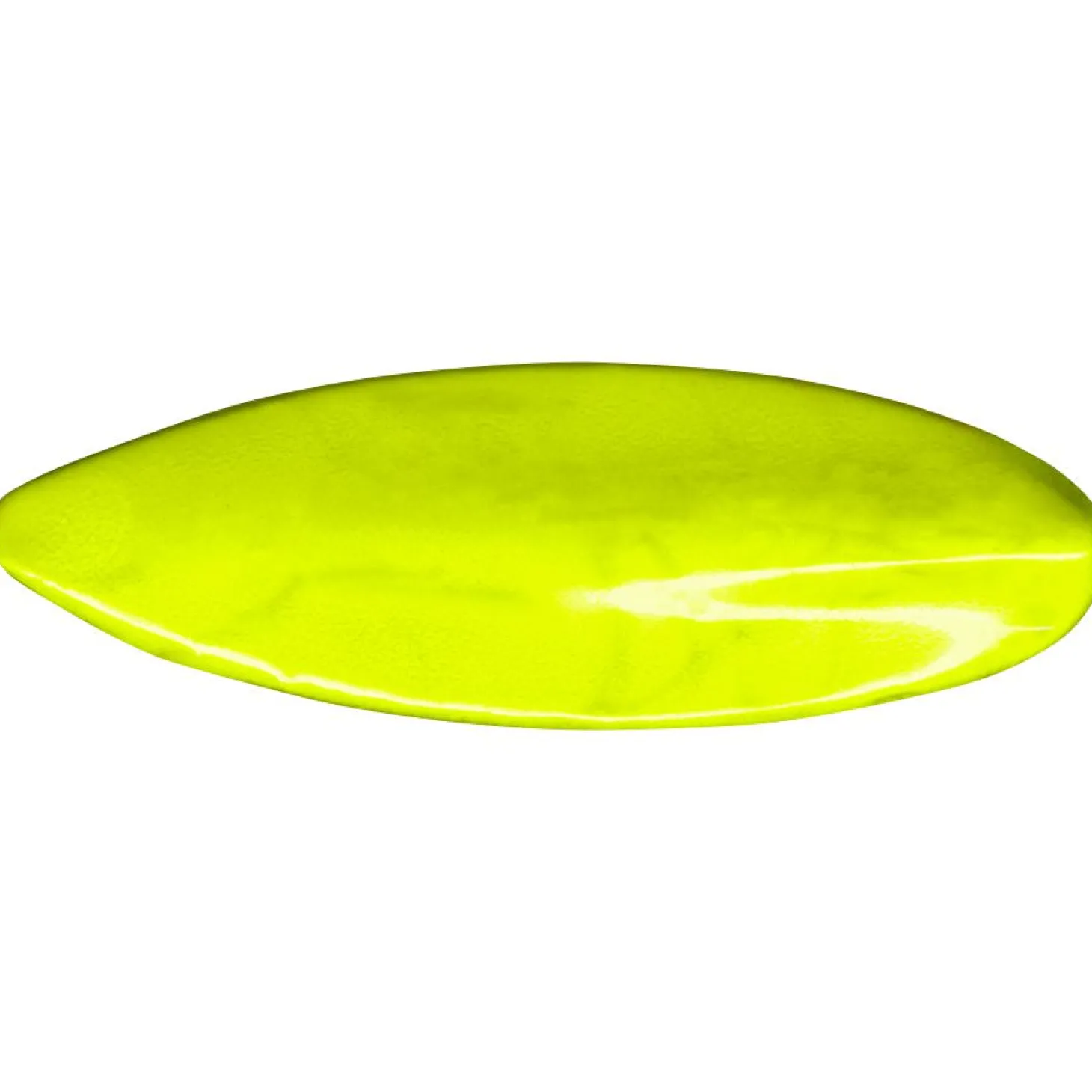 FTM Trout Spoon Fishing Tackle Max Omura Inline (Gelb/Schwarz UV)