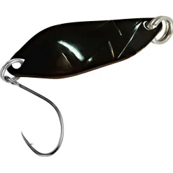 FTM Trout Spoon Strike (2,1 g, Schwarz/Gelb UV)
