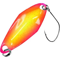 FTM Trout Spoon Tremo (2,3 g, Gelb/Pink, Schwarz UV)
