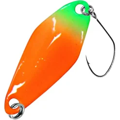 FTM Trout Spoon Tremo (2,3 g, Orange/Grün, Orange UV)