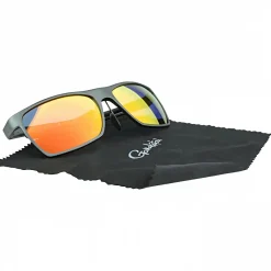 Gamakatsu G-Glasses Alu (Grey / Red Mirror)