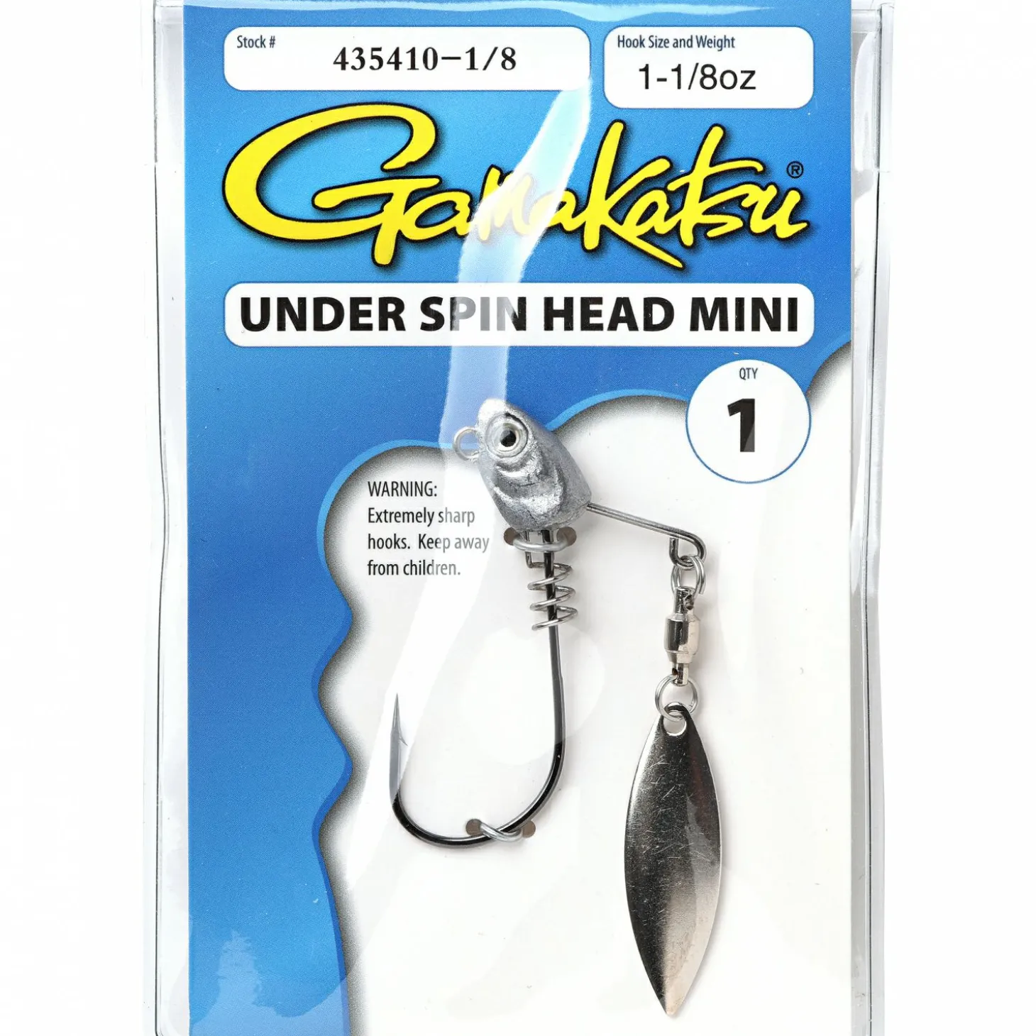 Gamakatsu Under Spin Head (Haken-Gr. 1)