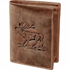 Green Burry Vintage Animal Geldbörse Hirsch (Leder)