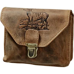 Green Burry Vintage Outdoor Gürteltasche Hirsch (Leder)