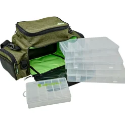 Gunki Overtake Box Bag-Front Stripes