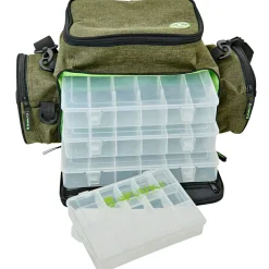 Gunki Overtake Box Bag-Front Stripes