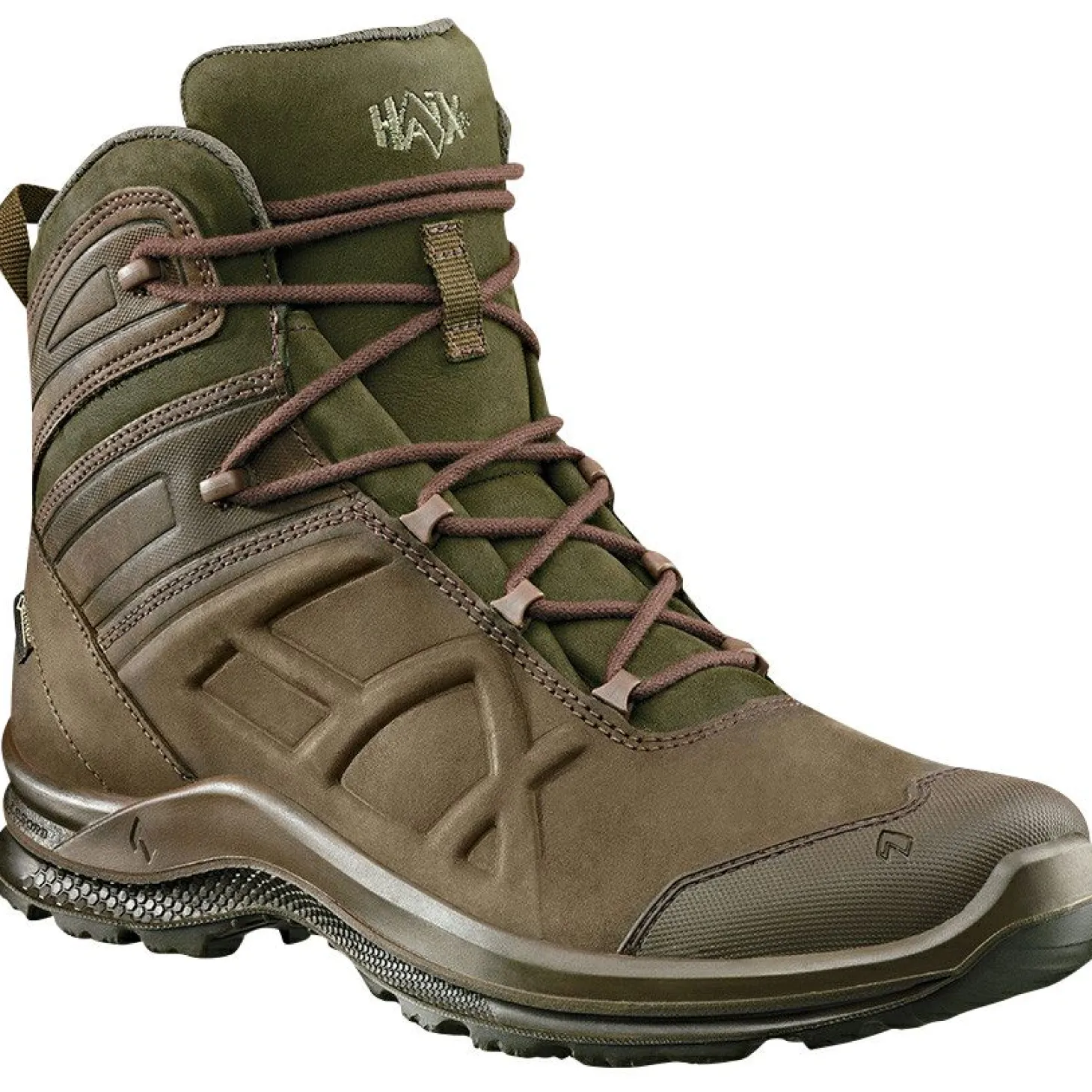 Haix Black Eagle Nature GTX Mid Herren (Brown/Green)