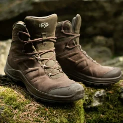 Haix Black Eagle Nature GTX Mid Herren (Brown/Green)