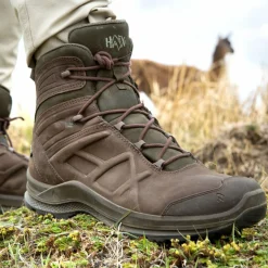 Haix Black Eagle Nature GTX Mid Herren (Brown/Green)