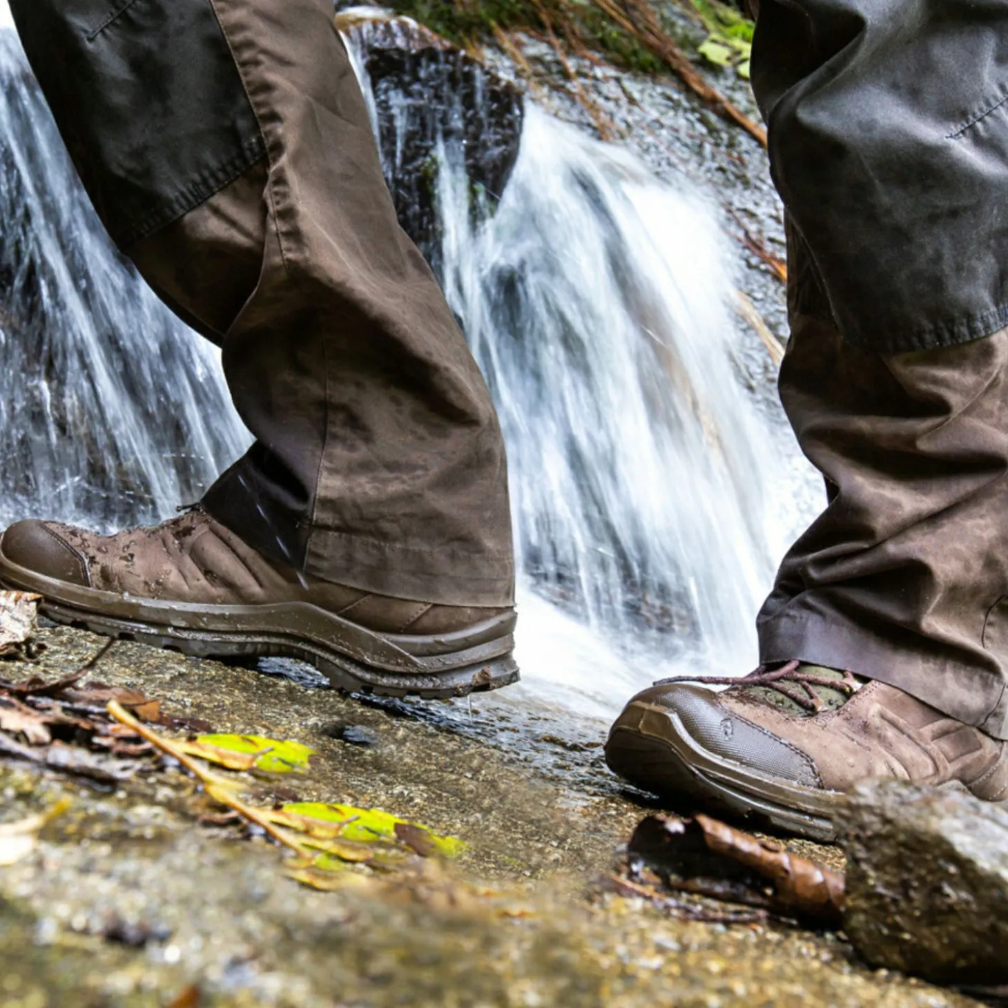 Haix Black Eagle Nature GTX Mid Herren (Brown/Green)