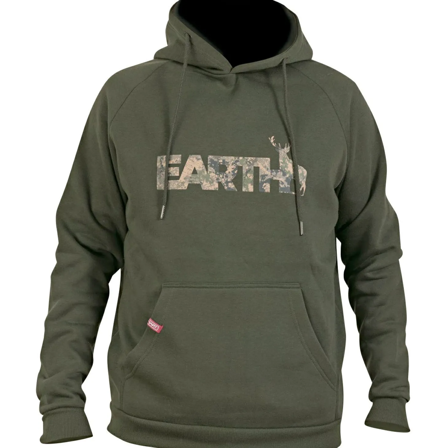 Hart Branded-H Earth Hoodie Herren (Dunkeloliv)