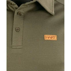Hart Pace Polo-Shirt Herren (Olive)