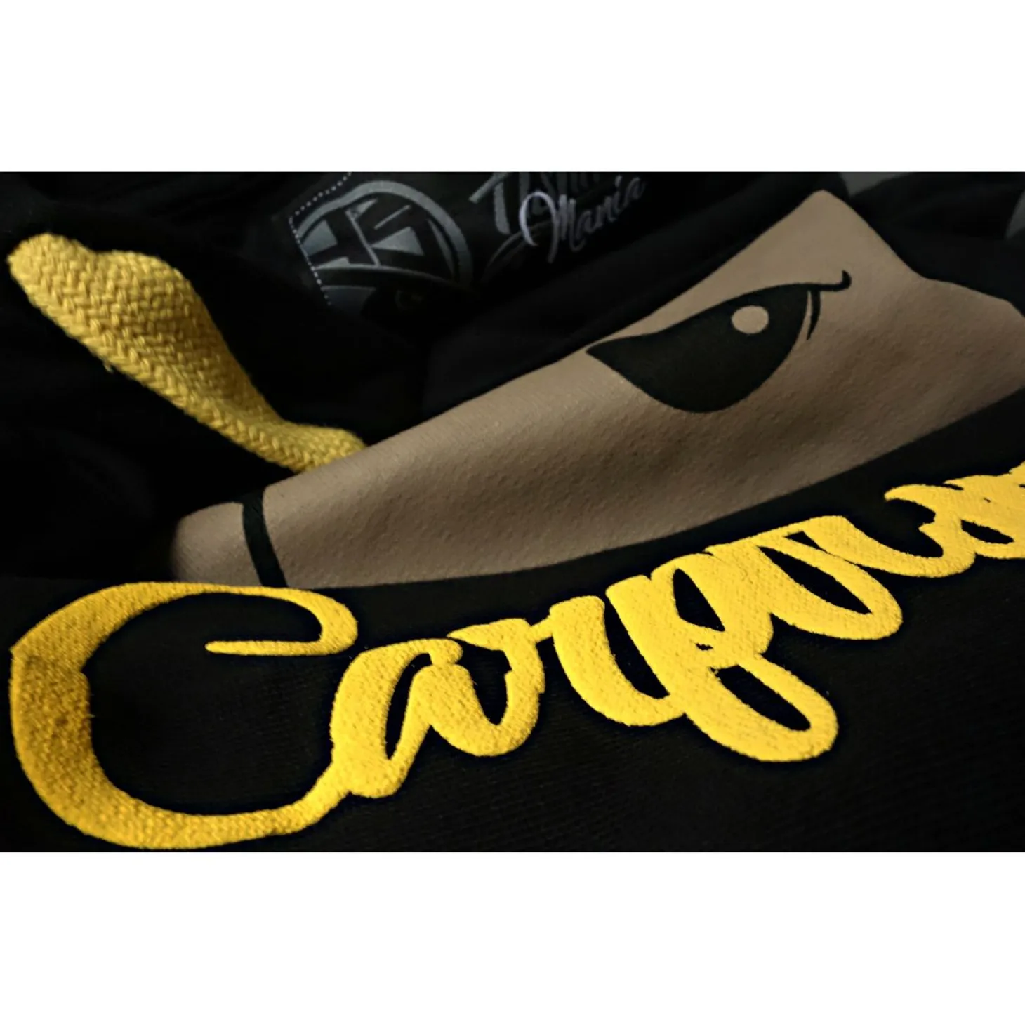 Hotspot Fishing Mania Carpfishing Hoodie Herren (Black)