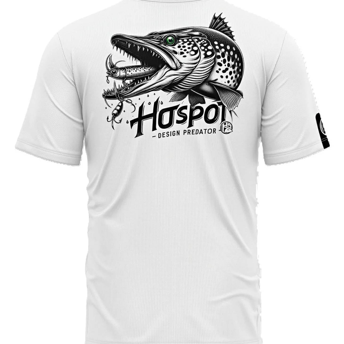 Hotspot Predator Pike T-Shirt Herren (White)