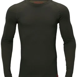 Härkila Base Active L/S O-Neck Longsleeve Unisex (Dark Willow Green)