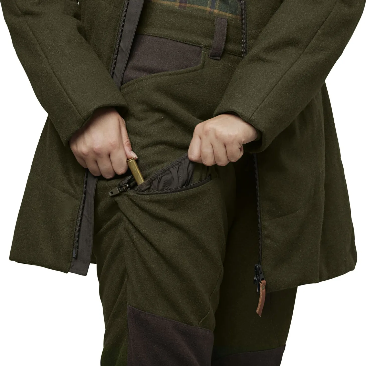 Härkila Metso Winter Trousers Women Damen (Willow Green/Shadow Brown)